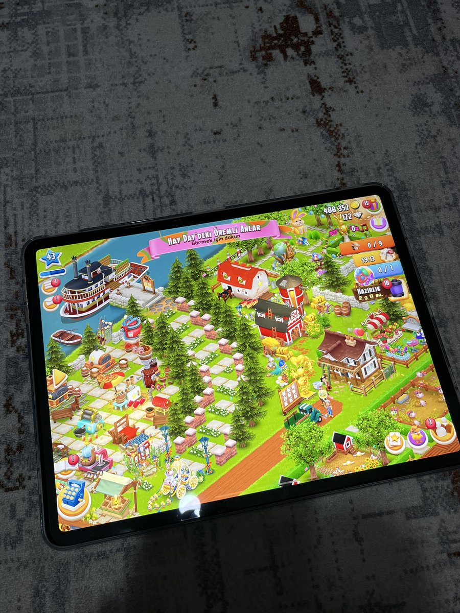 daha rahat hayday oynamak icin 42k ya ipad aldim 👍🏻