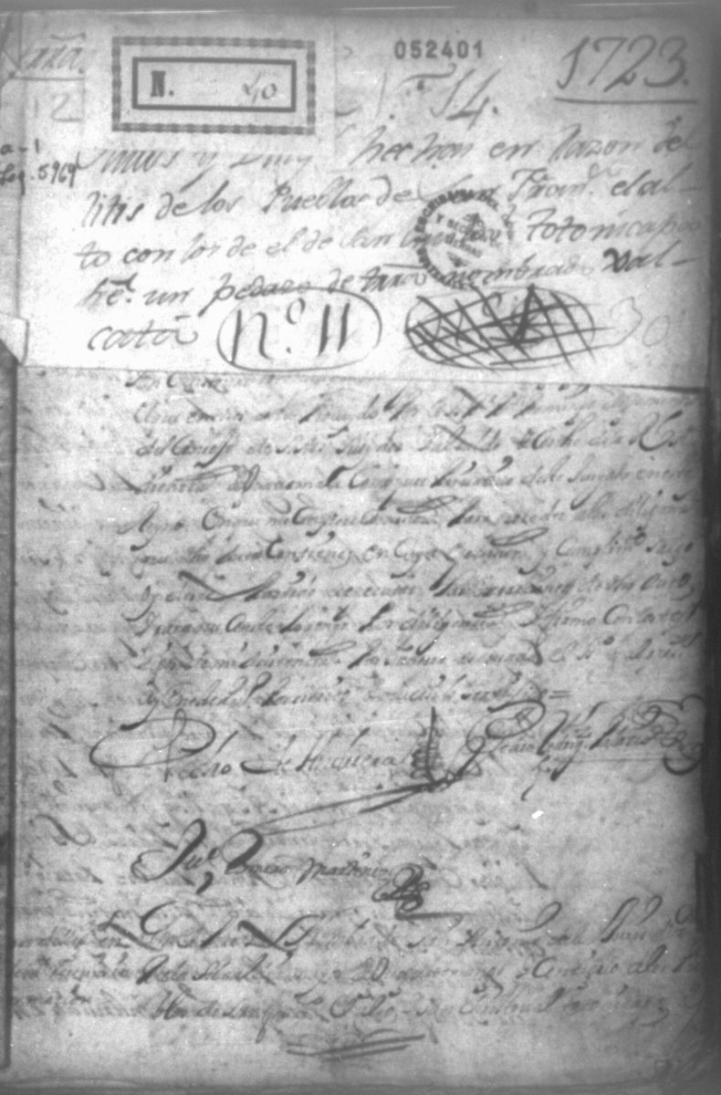 #Historia #Tierrras #Totonicapan

Hacia 1721 los pueblos de San Francisco el Alto y San Crsitóbal Totonicapánse disputaban una sección de tierra nombrada como Xalcatá.

Este litigio fue llevado a los asuntos de la Real Hacienda de Santiago de Guatemala.