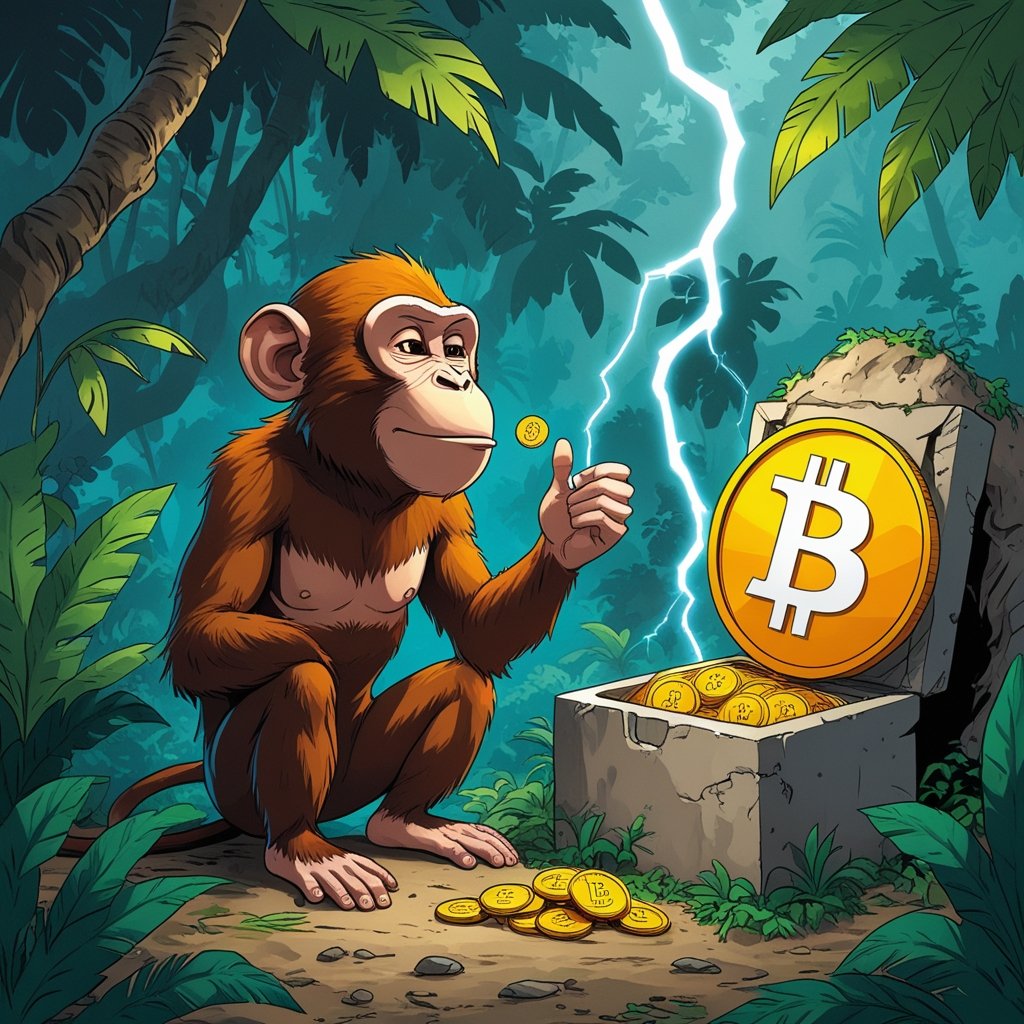 BtcSapiens's tweet image. Everything a monkey needs:
🍌 Bananas
⚡ Lightning Network
❌ No fiat
✅ Self-custody
🧠 Node online
#Bitcoin #LightningNetwork #RunYourNode #SatsOverFiat #BTC #LN #Crypto #Satoshi