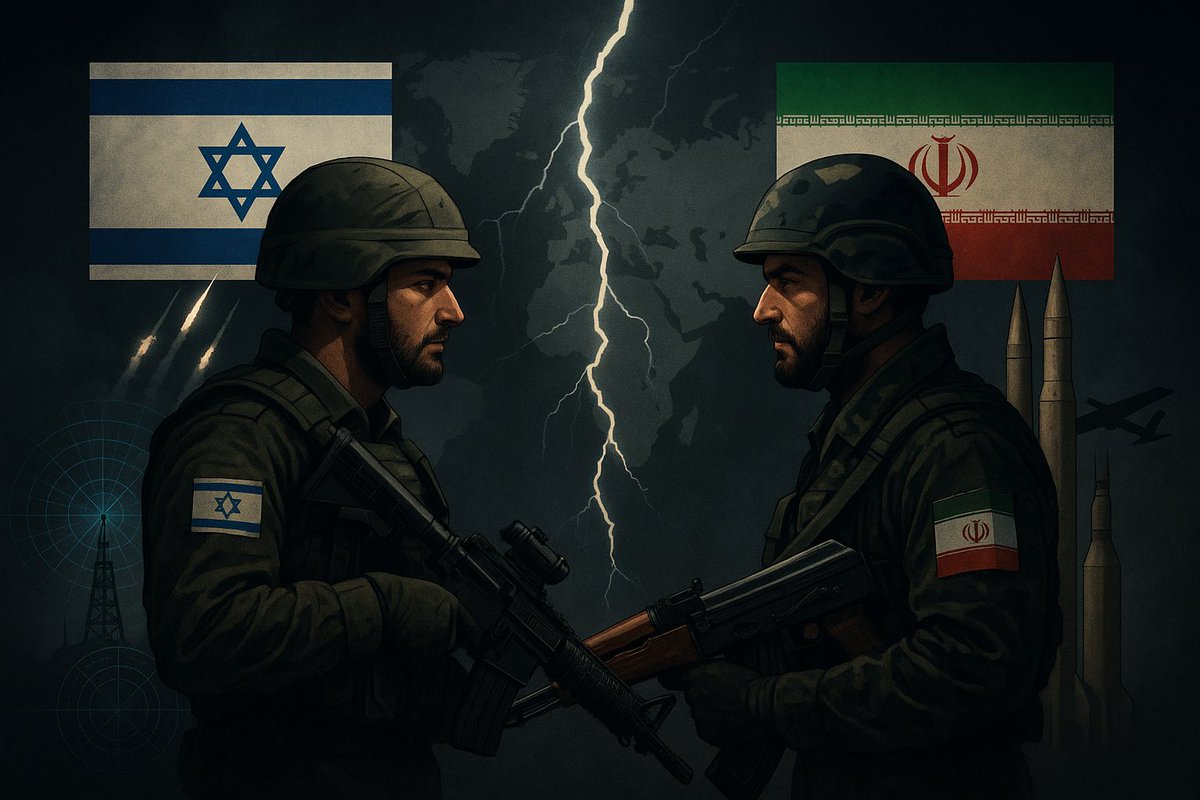 overrideExe's tweet image. ⚔️ Israel and Iran aren’t just facing off —
they’re dragging the world to the edge of history.
On one side: stealth fighters, cyber warfare, and nuclear ambiguity.
On the other: enriched uranium, proxies, and defiance.
This isn’t war yet.
But it’s not peace either.
#geointel