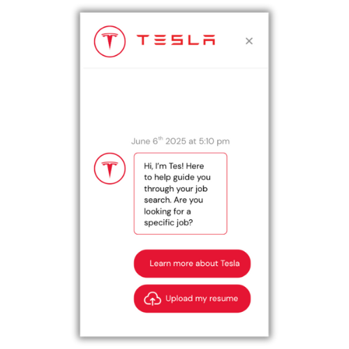 jamwin77's tweet photo. @Tesla @elonmusk -Now that you all have integrated @Greenhouse , let's chat.  @leoforce can hlep you nurture and convert your 125k+ monthly careersite visitors and 8.1k job searches into actual applicants.  
Smart tech meets smart hiring.  🚀
Let's partner together! https://t.co/CE1YtUsfqQ