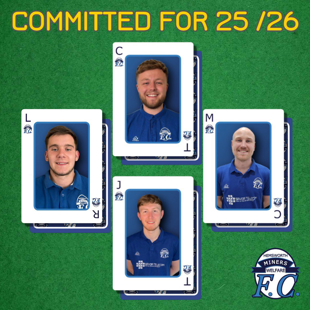 🧱 First up, with have a few of the main stayers in defence! 

Keeping 11 clean sheets last season, the lads put on some great defensive displays last season!