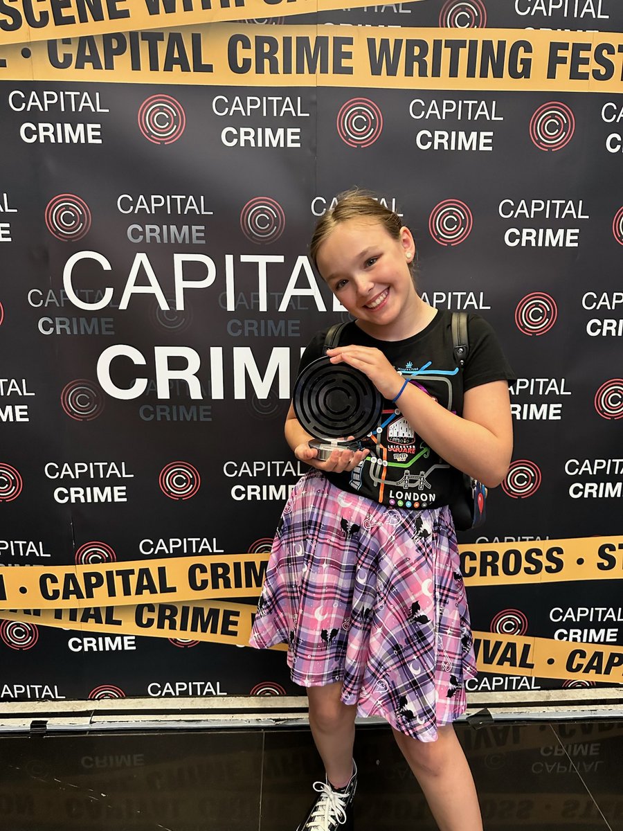 C. J. Tudor (@cjtudor) on Twitter photo So thrilled to win Genre Busting Book of the Year β¦<a href="/CapitalCrime1/">Capital Crime</a>β©! For once my daughter does not think I am a loser! π€£ So thrilled to win Genre Busting Book of the Year β¦<a href="/CapitalCrime1/">Capital Crime</a>β©! For once my daughter does not think I am a loser! π€£