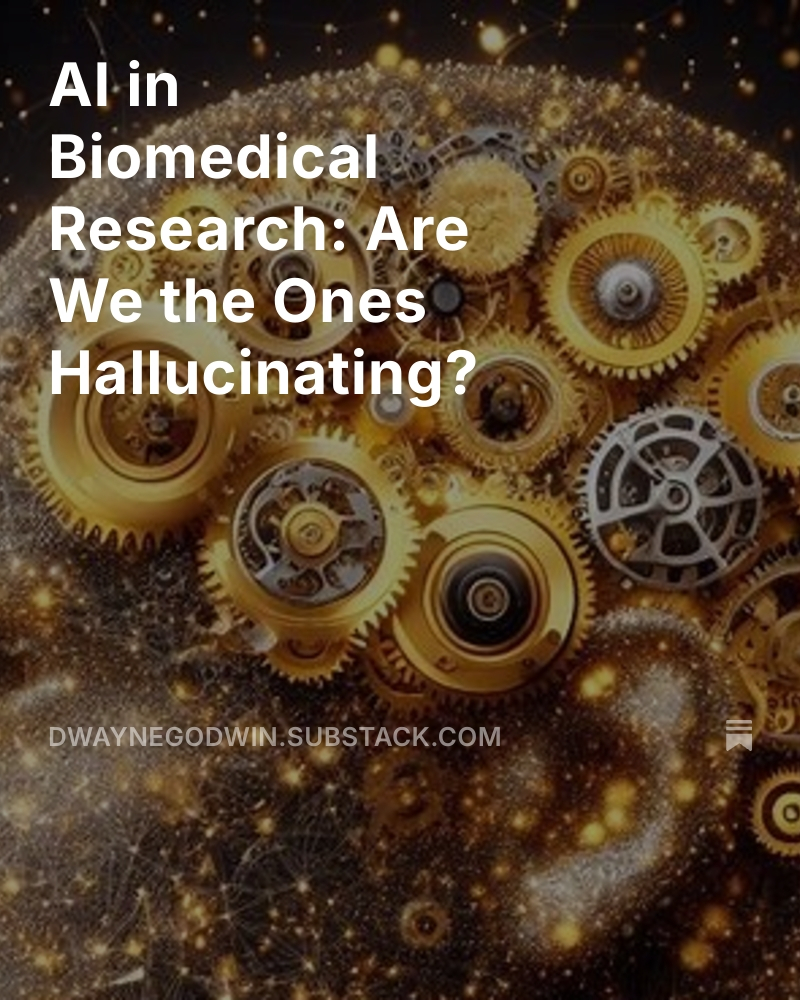 BrainyActs's tweet image. NIH intends to bet big on AI. Are we really ready to do that? I share some doubts, but also point to successes and a path forward. open.substack.com/pub/dwaynegodw…