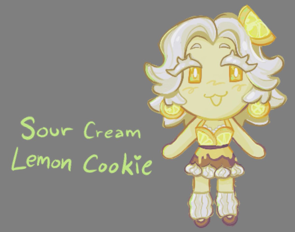 hyweena's tweet image. cringe is dead everyone look at my cookiesona #crk