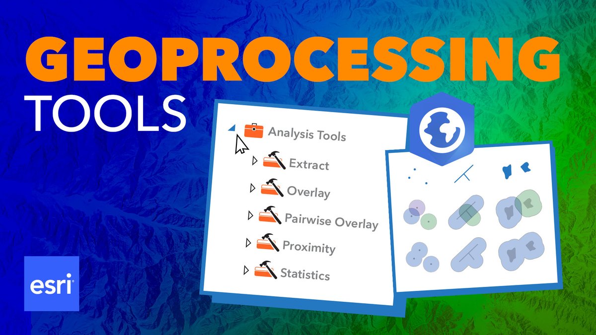 🌎Automate ArcGIS Pro analysis workflows!

Save time and learn how to build a model and set parameters in our web course, Building Geoprocessing Models Using ArcGIS Pro.

🌟Get started: ow.ly/b4E750W782K