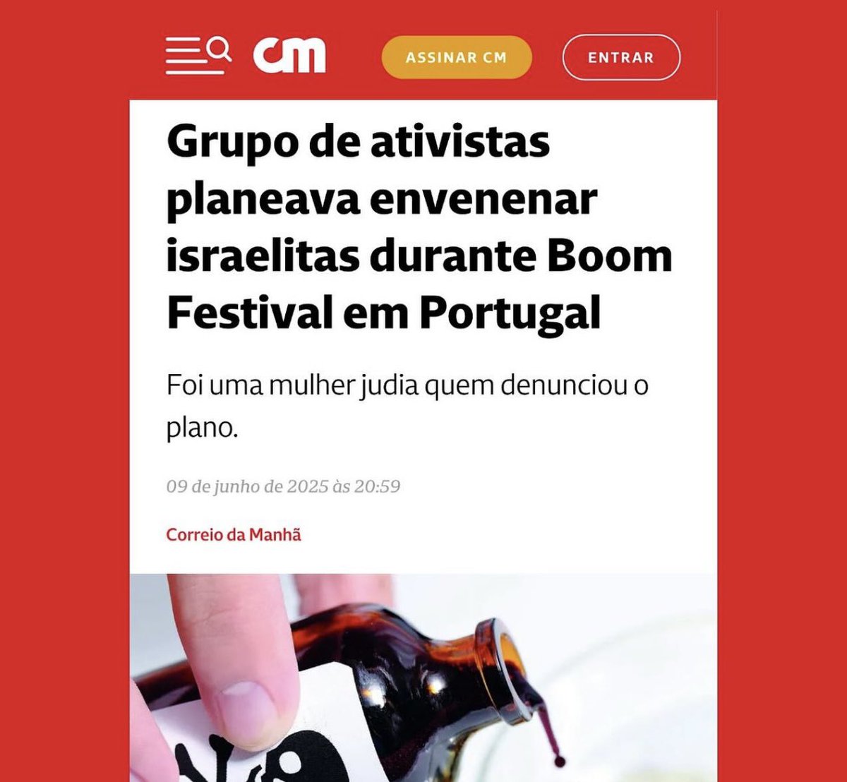 CristinaRodS's tweet photo. Não foi um grupo de activistas mas sim de terroristas. https://t.co/TK8hayozjT