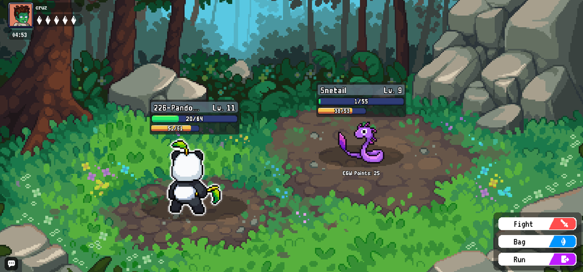 Preparing to catch another rare mon in <a href="/spellborne/"></a> for the Enchanted Guild Wars event!
Great event where you can double dip in getting $BORNE, by winning in the event and by catching monsters that increase the airdrop allocation for season 2 #SpellborneCreate