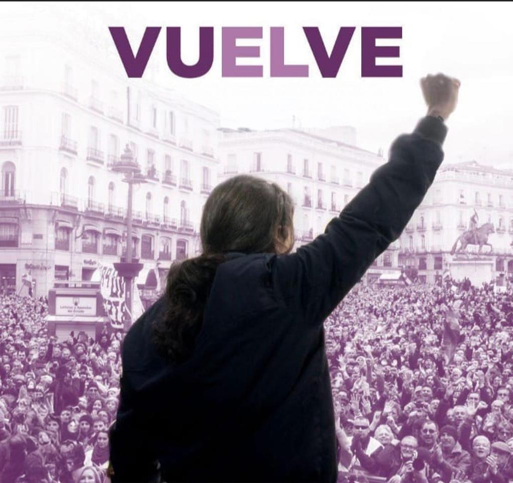 "Yo tengo un sueño"
<a href="/PabloIglesias/">Pablo Iglesias 🔻{R}</a>
