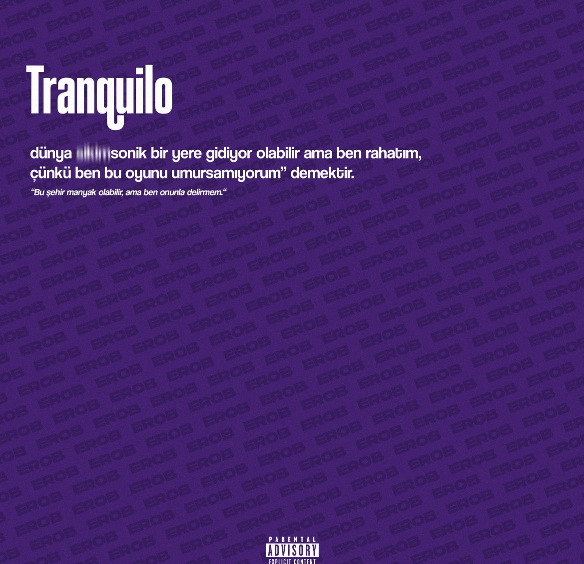 “Tranquilo”
00.00 da tüm dijital platformlarda yayında
