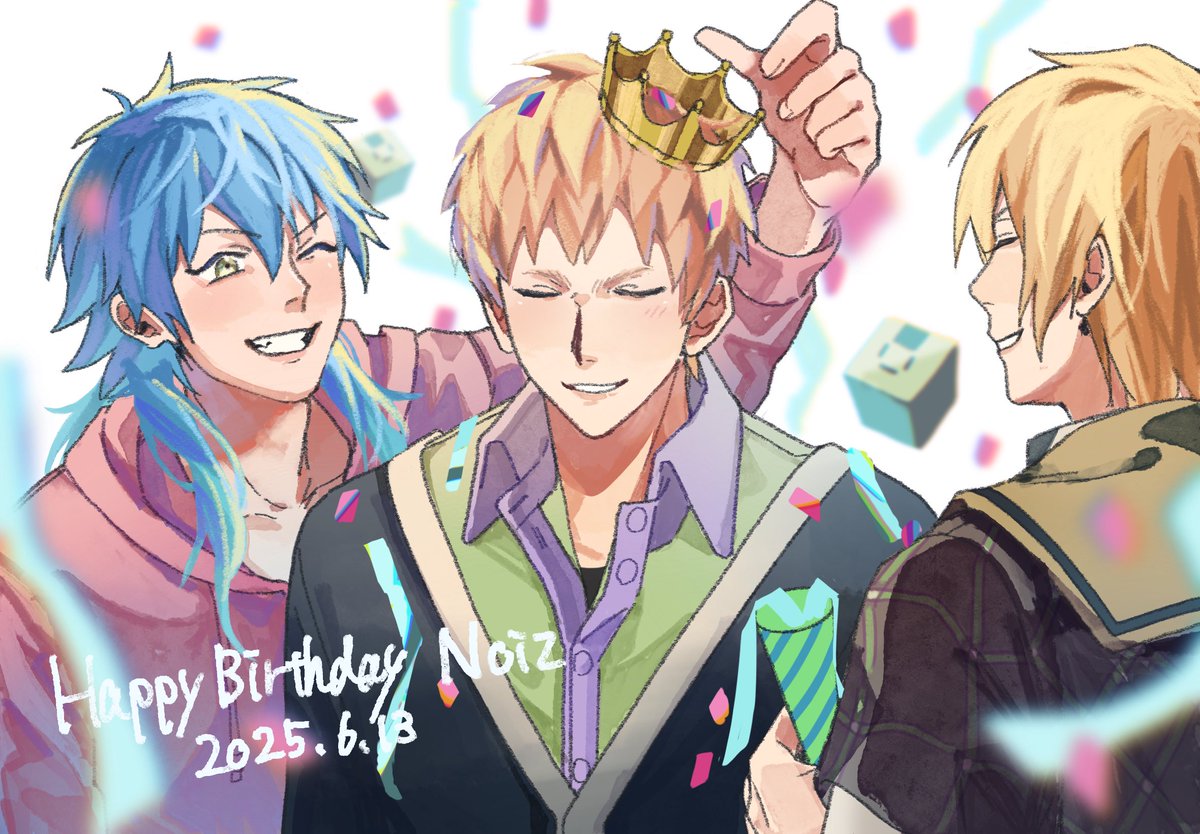 ノイズおめでとう〜‼️🎊💚
#ノイズ誕生祭2025
#dmmd