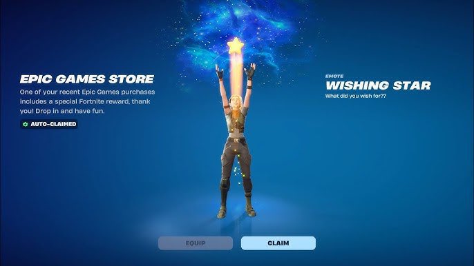 Giveaway 🍀
1x wishing star emote
Like❤️
Repost♻️
Follow <a href="/Gl1tch_Leaks/">Gl1tch - Fortnite News</a> <a href="/Im_Guffy/">guffy</a> 
Ends in 4 days