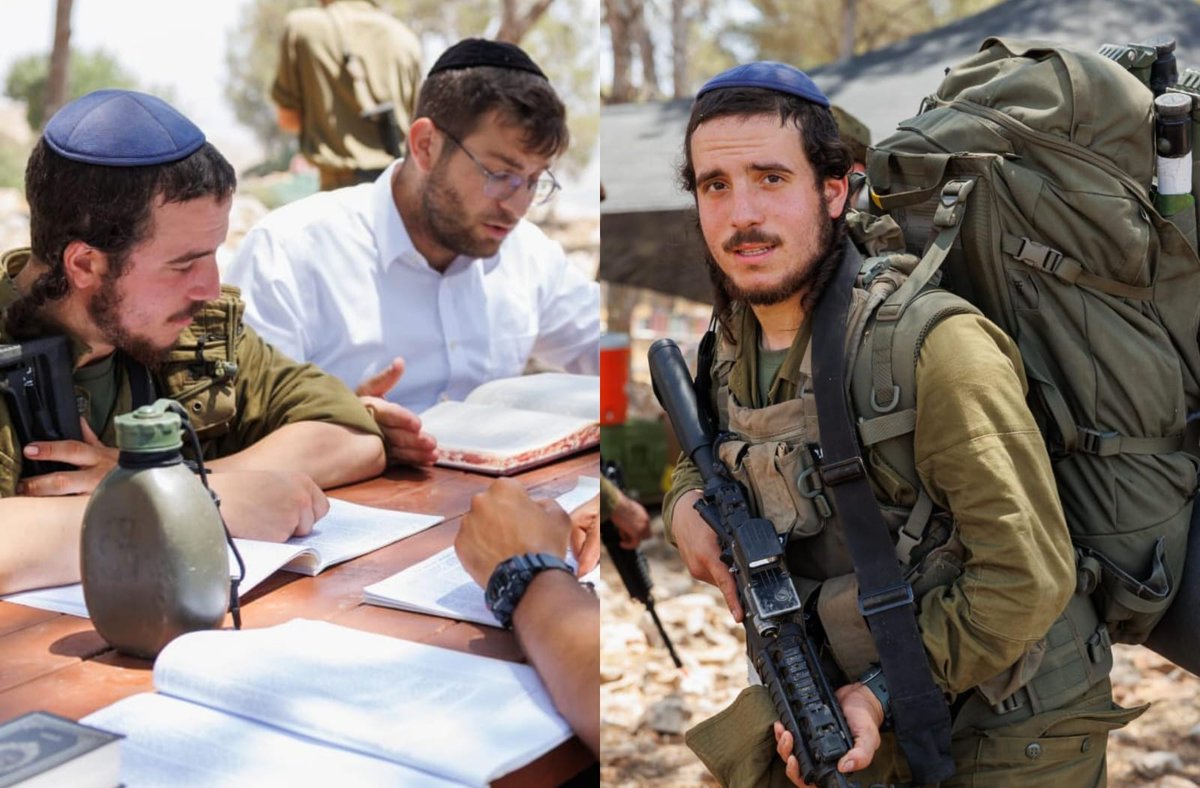 shmili_yakter's tweet image. אחרי שבוע שדאות קשה פיזית, אין איבר בגוף שלא כואב, אנחנו עדיין באמצע להוציא את הקוצים שנשארו בגוף. אבל שעת לימוד עם ר"מ הפלוגה הרב ישראל הלפרין ממתיקה את הכאב הפיזי.
נ.ב פה המקום באמת להגיד לו תודה מגיע כל יום מירושלים עד לבסיס בכדי ללמוד איתנו