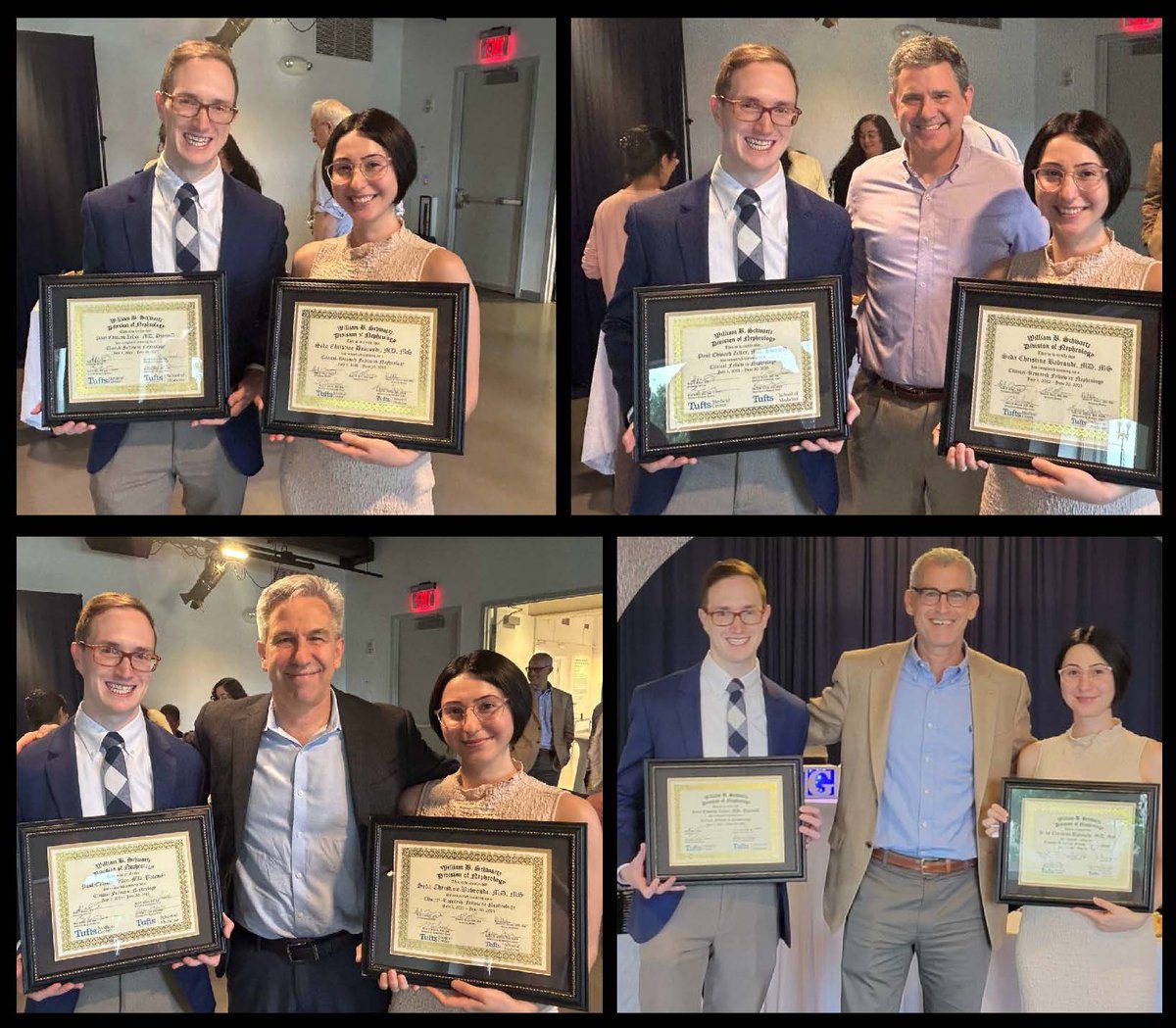 On Friday the 6th, TMC Nephrology proudly celebrated our graduating fellows, Seda Babroudi, MD, MS, and Paul Zeller, MD, PharmD.  We couldn't be any prouder.😊 Congrats, you two!