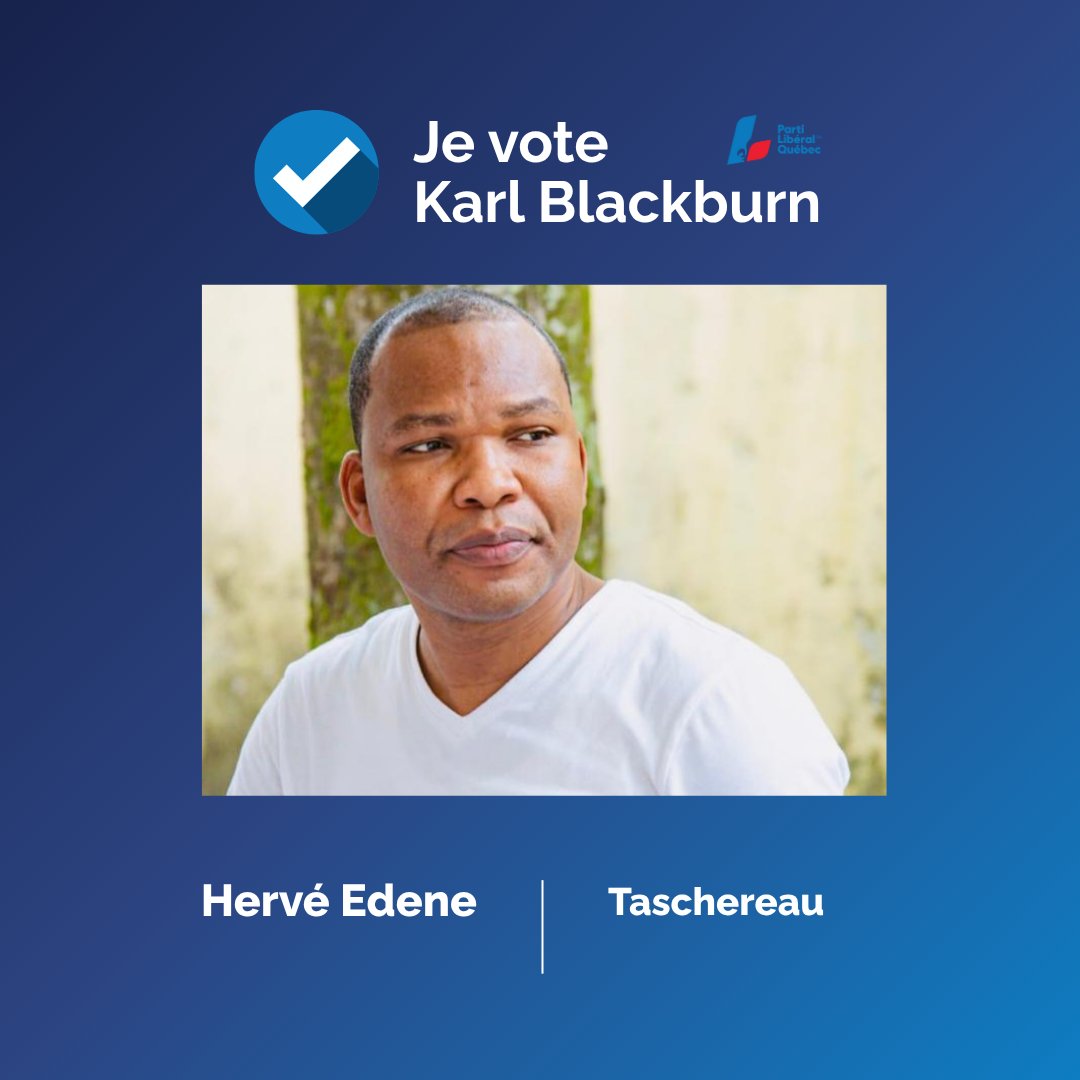 karlblackburn's tweet image. Merci à Hervé Edene pour son appui dans la course à la chefferie du @LiberalQuebec !
#polqc #chefferieplq2025