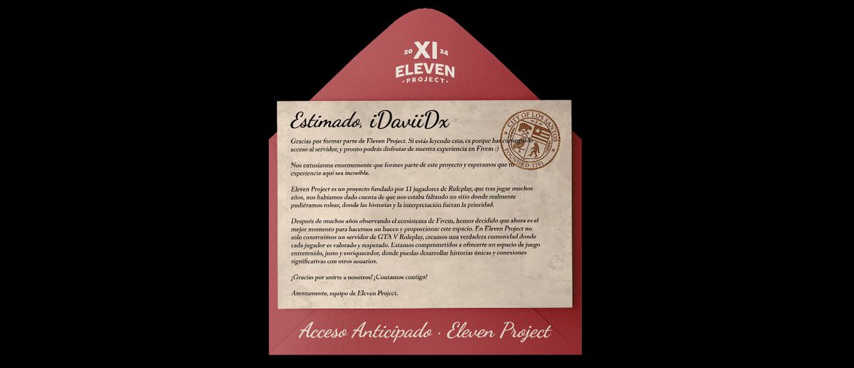 David Gonzalez (@vdaviidx) on Twitter photo Ya he conseguido acceso anticipado a <a href="/elevenproject_/">Eleven Project</a> !!
Entra al Discord y consíguelo tú también → discord.gg/elevenproject. Ya he conseguido acceso anticipado a <a href="/elevenproject_/">Eleven Project</a> !!
Entra al Discord y consíguelo tú también → discord.gg/elevenproject.