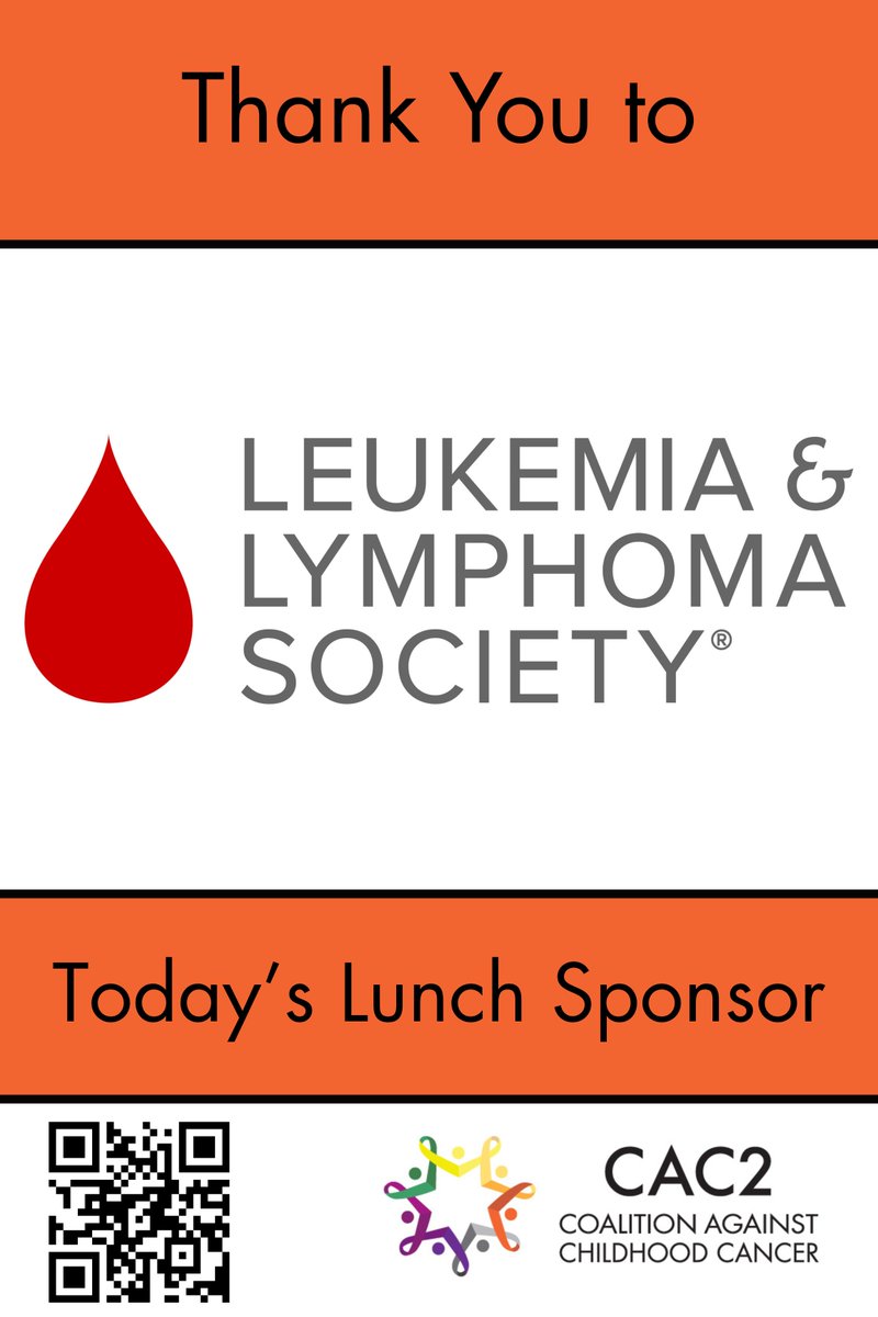 cac2org's tweet image. We’re excited to recognize Leukemia & Lymphoma Society and Y-mAbs Therapeutics as our Lunch Sponsors for the CAC2 Annual Summit 2025!
Follow the QR codes in the graphic to explore their incredible work and commitment to childhood cancer advocacy!