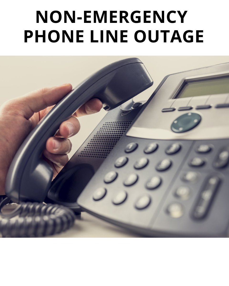 Our AbbyPD Non-Emergency phone lines are currently down, and technicians are actively working to restore service as soon as possible. Please avoid calling 911 for non-emergency concerns. If your matter is time-sensitive, the Community Policing Office Public Service Counter is