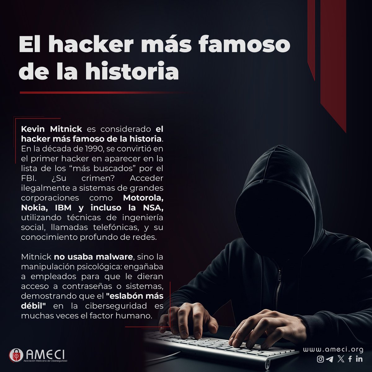 amecimx's tweet photo. 🔒 Síguenos, contenido exclusivo de ciberseguridad 🔒

Telegram: https://t.co/SZdApcOHnR

Instagram: https://t.co/syKXEHTRt9

Canal de WhatsApp: https://t.co/WAOo80XAtQ

#ameci #hackeo #hacker #historia https://t.co/8WXm1YSQx9