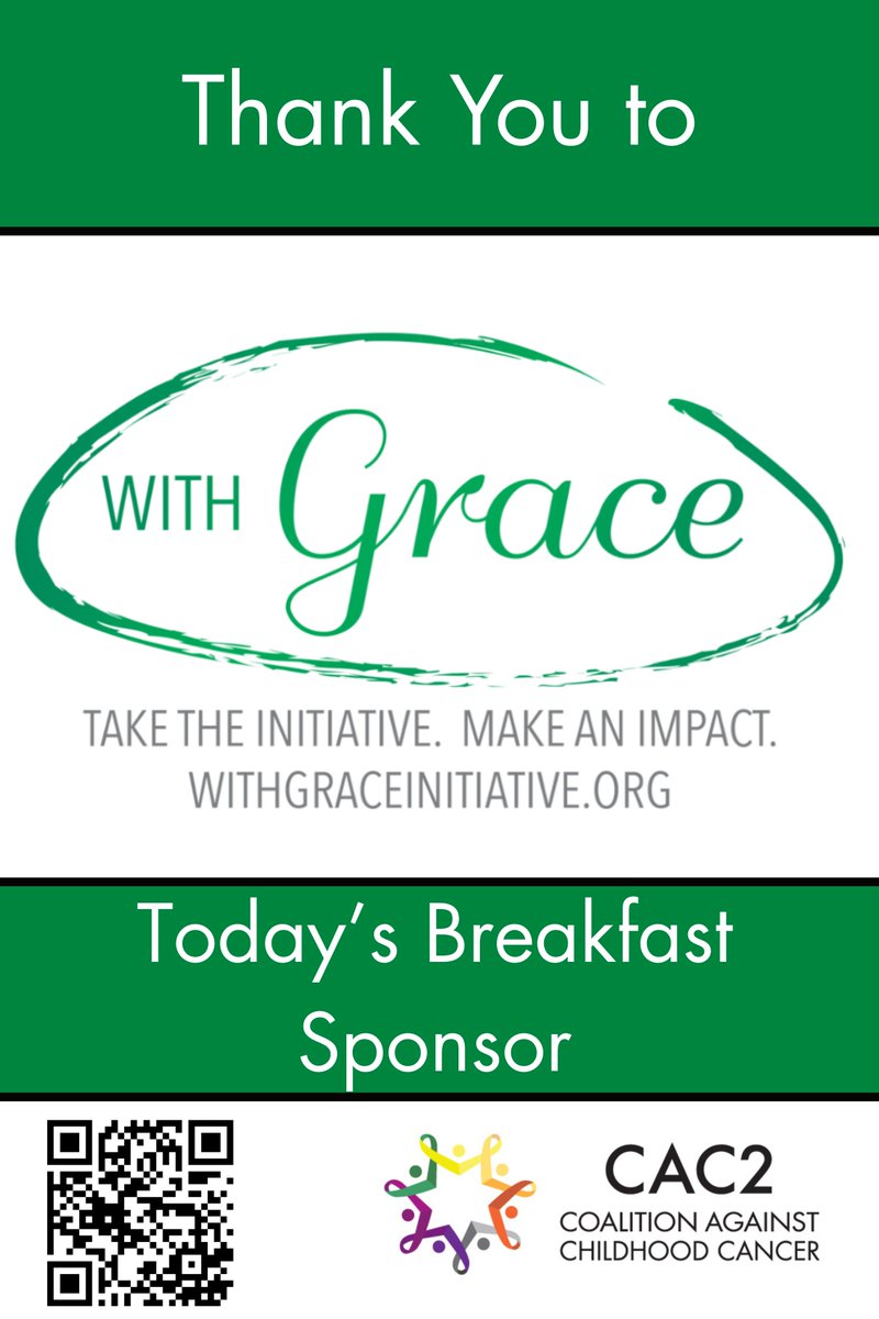 cac2org's tweet image. We’re delighted to welcome LifeArc and WITH Grace Initiative as Breakfast Sponsors for the CAC2 Annual Summit 2025!
Thank you both for starting our day with purpose and partnership.
Scan the QR code in the graphic to learn more about the impactful work they’re doing!