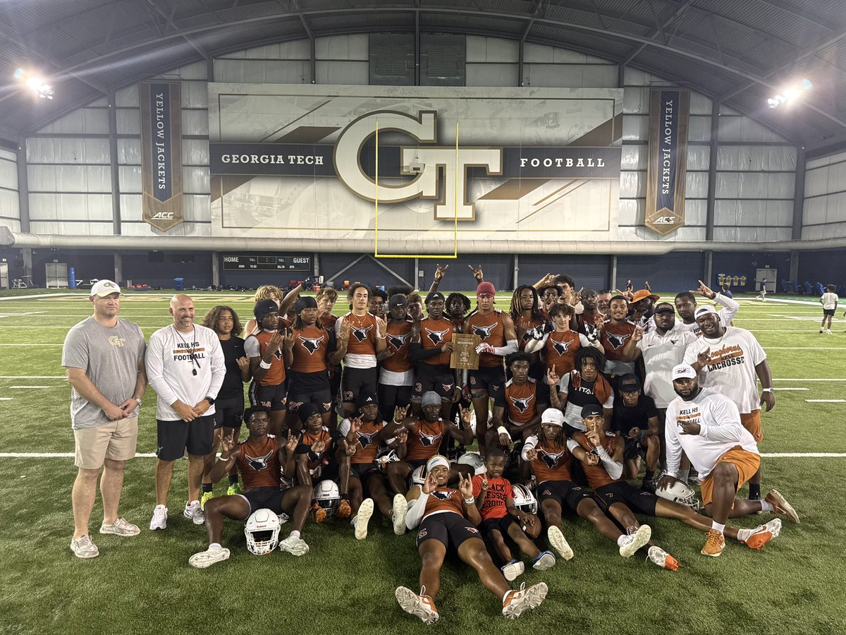 CONGRATULATIONS to <a href="/Kell_Football/">Kell HS Football</a> for winning Day Three of the Brent Key/Corky Kell + Dave Hunter Classic! 

We will see everyone back at <a href="/GeorgiaTechFB/">Georgia Tech Football</a> next week!

<a href="/CoachBrentKeyGT/">Coach Brent Key</a>