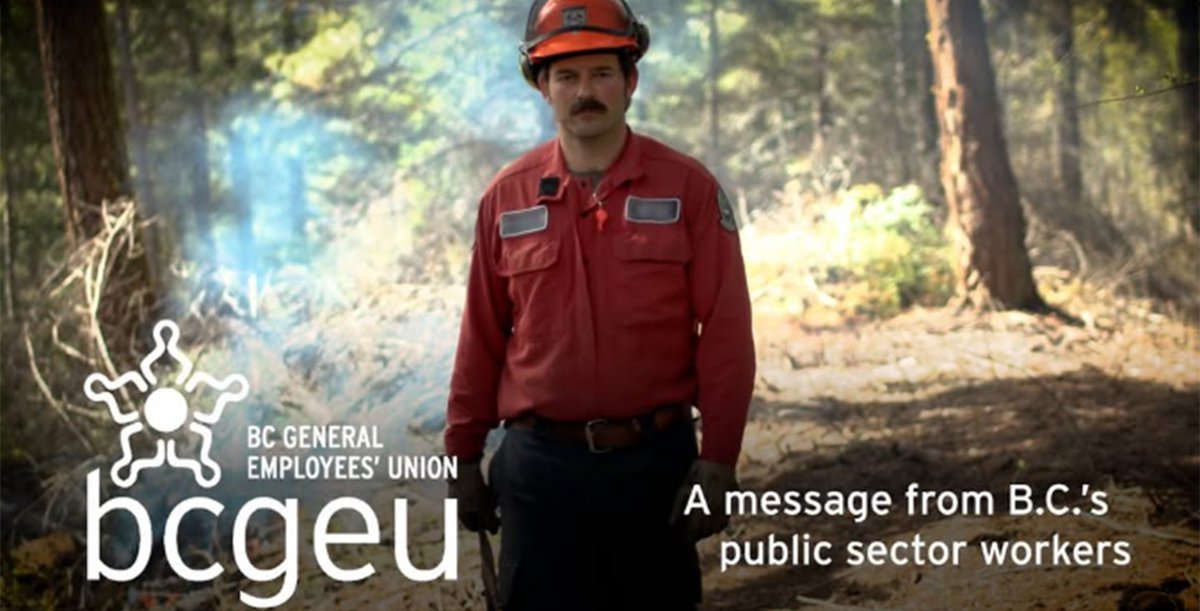 bcgeu's tweet image. Have you seen our latest ad campaign about the reality of B.C.’s public service workers?
Over 73,000 BCGEU members working in B.C.'s public sector are currently negotiating their next collective agreement with the provincial government. These workers deliver the services we all…