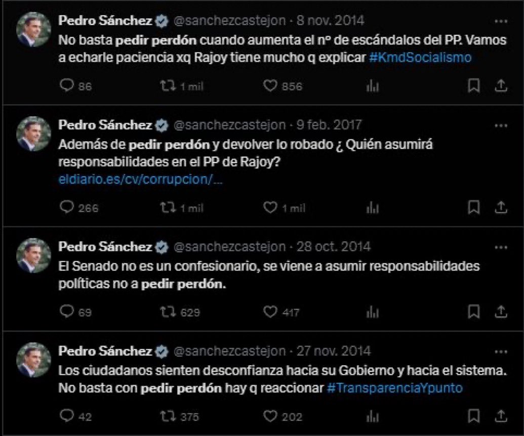 EL00LEON's tweet image. El Sánchez de hace 8 años, no indultaría al Sánchez del 2025  #ElAnalisisDN #ObjetivoCerdán #Horizonte