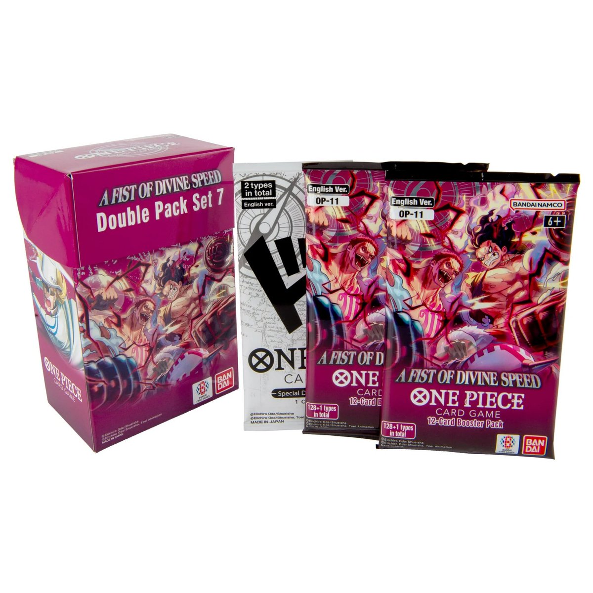 Bandai Trading Card Games One Piece Double Pack 7 - A Fist of Divine Speed  in stock @ Walmart https://t.co/Ikd6re62WE #ad