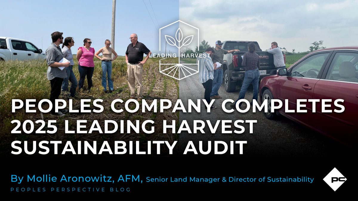Peoples Company (@peoplescompany) on Twitter photo Peoples Company enrolls all managed acres in the <a href="/LeadingHarvest/">Leading Harvest</a> Farmland Management Standard, a comprehensive and adaptable framework applicable to all crop types and regions across the United States. As the only for-hire farm management company participating in Leading Harvest, Peoples Company enrolls all managed acres in the <a href="/LeadingHarvest/">Leading Harvest</a> Farmland Management Standard, a comprehensive and adaptable framework applicable to all crop types and regions across the United States. As the only for-hire farm management company participating in Leading Harvest,