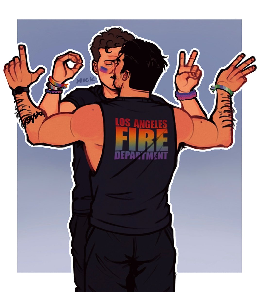 Happy Pride!! #Buddie #911onABC