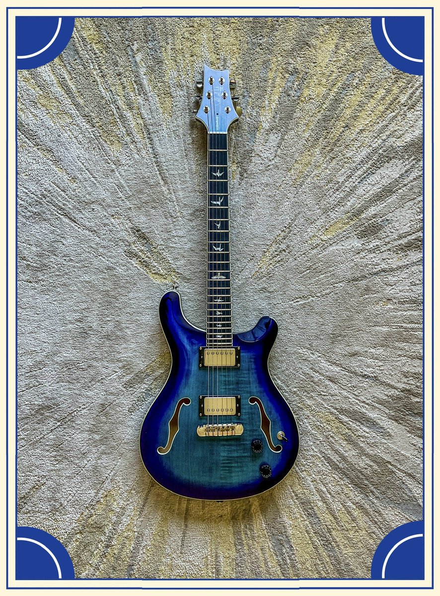 🗣️ hey…I finally received my free PRS Hollowbody II from Crimson Guitars!👇🏻
It’s a beauty!!!
