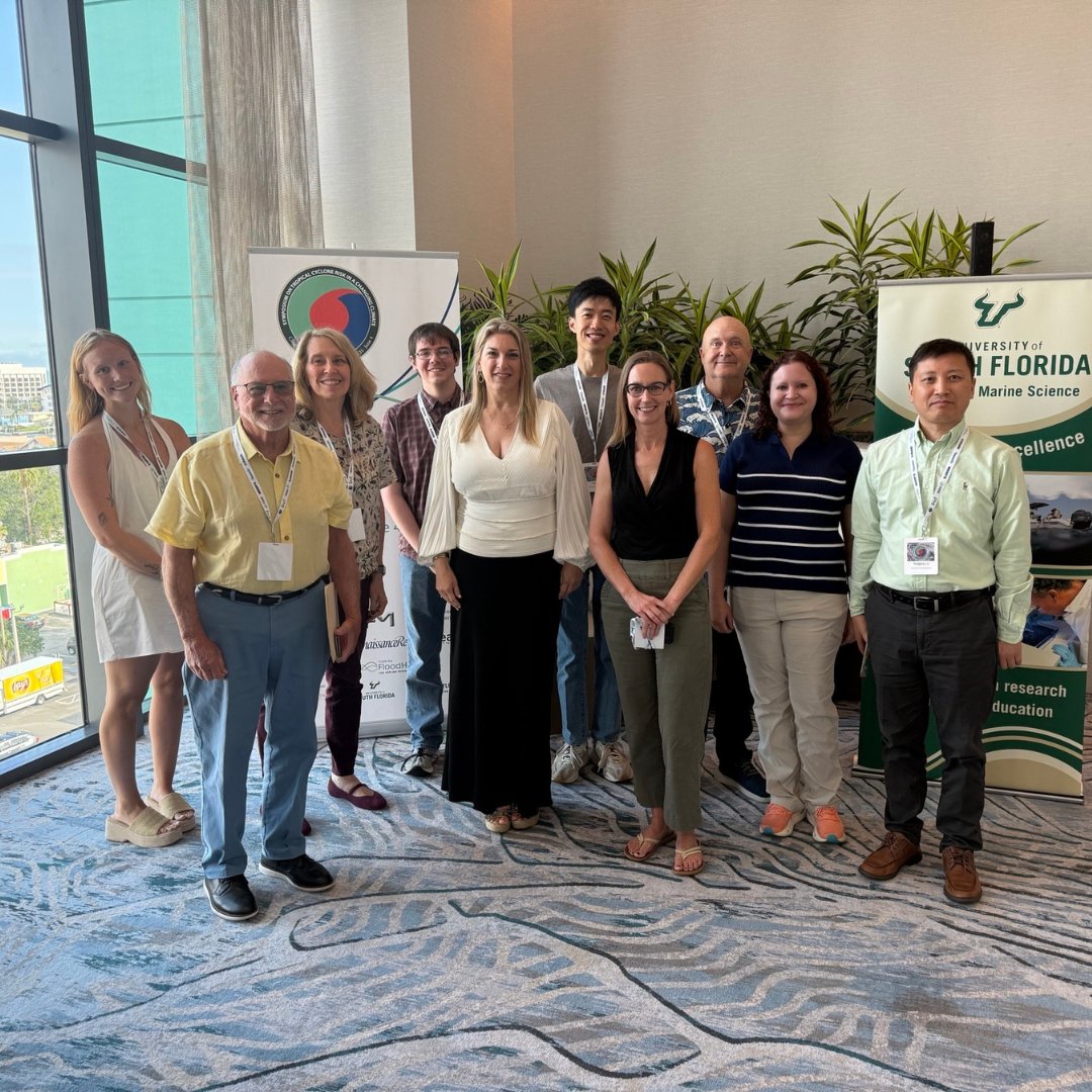 🌪️ Over 80 global experts gathered in Clearwater to kick off hurricane season, tackling storm risk, future projections &amp; communication strategies.

With USF faculty leading key sessions, this long-running conference continues to shape how we understand and prepare for hurricanes.