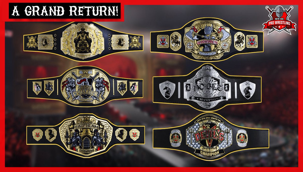 🚨🚨 MASSIVE NEWS 🚨🚨
New Age Pro Wrestling is BACK! 
Here is a new video showing off our NEW logo, arenas and championships! Also CAW applications are OPEN! You can find a link to it in the description below the video. Now is the BEST time to apply for The New Age!