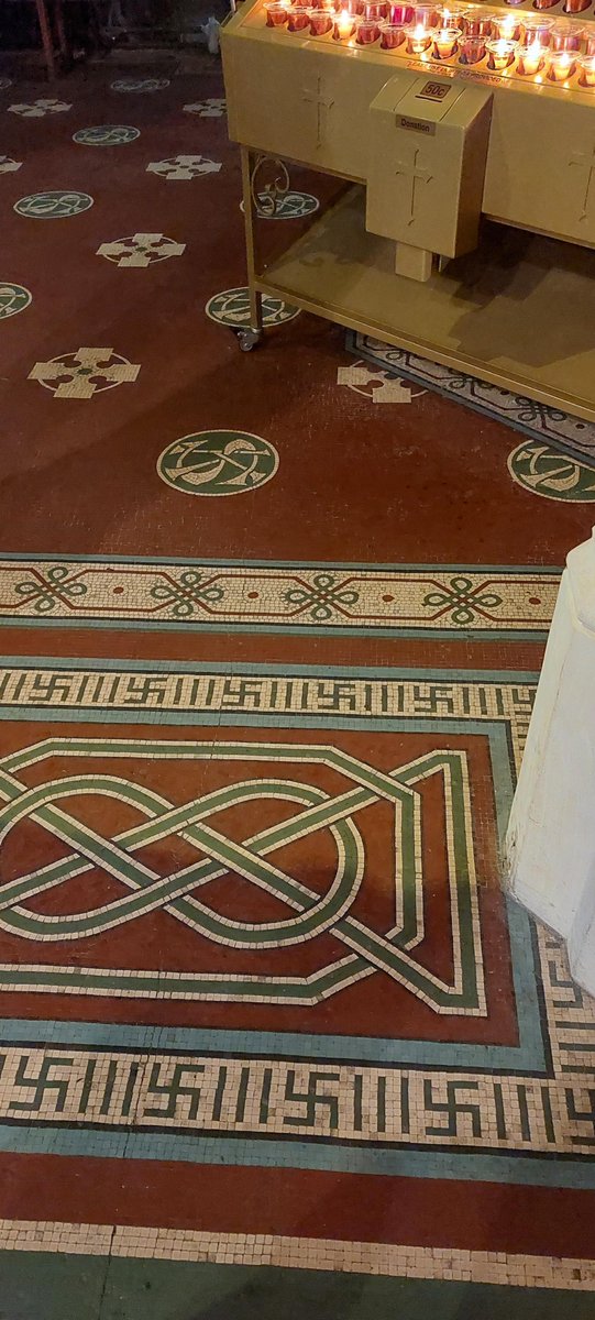 st colman's cathedral floor mosaic , County Cork.