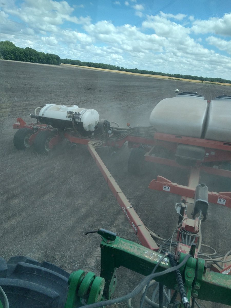 Fall crops are in hope we have a harvest!!