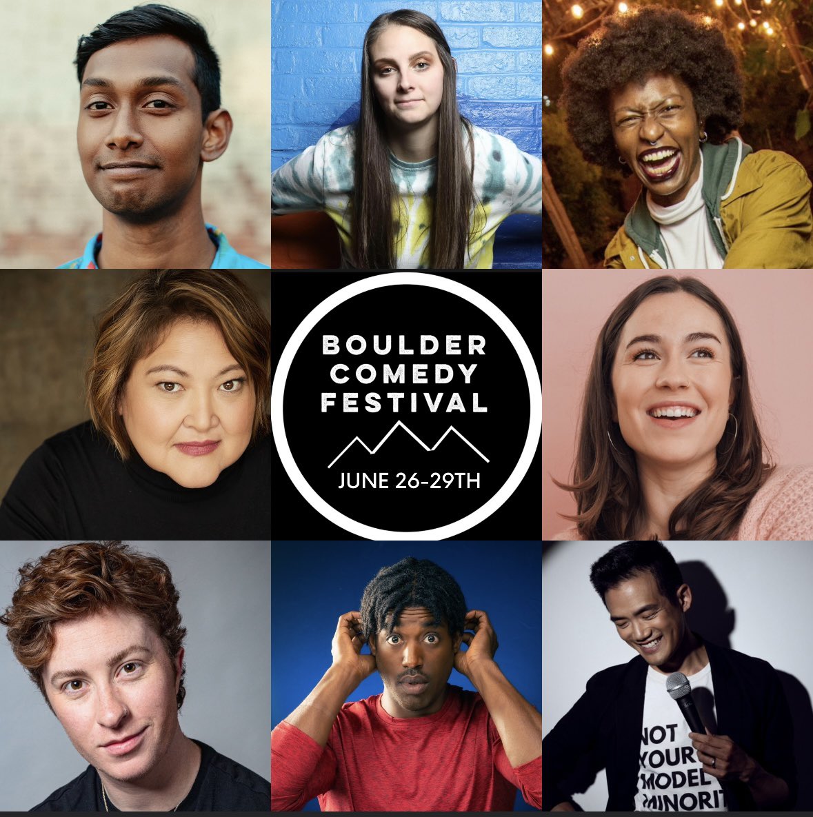 June 25-29th Boulder Comedy Festival is back, highlighting women and diversity in comedy! 7 shows, 4 venues and over 30 comics from all over the country! Tickets on bouldercomedy.com