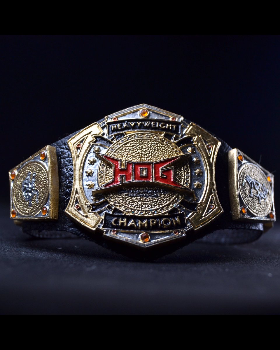 assui88's tweet image. Made an action figure-sized (about 1/12 scale) @HOGwrestling Heavyweight Championship