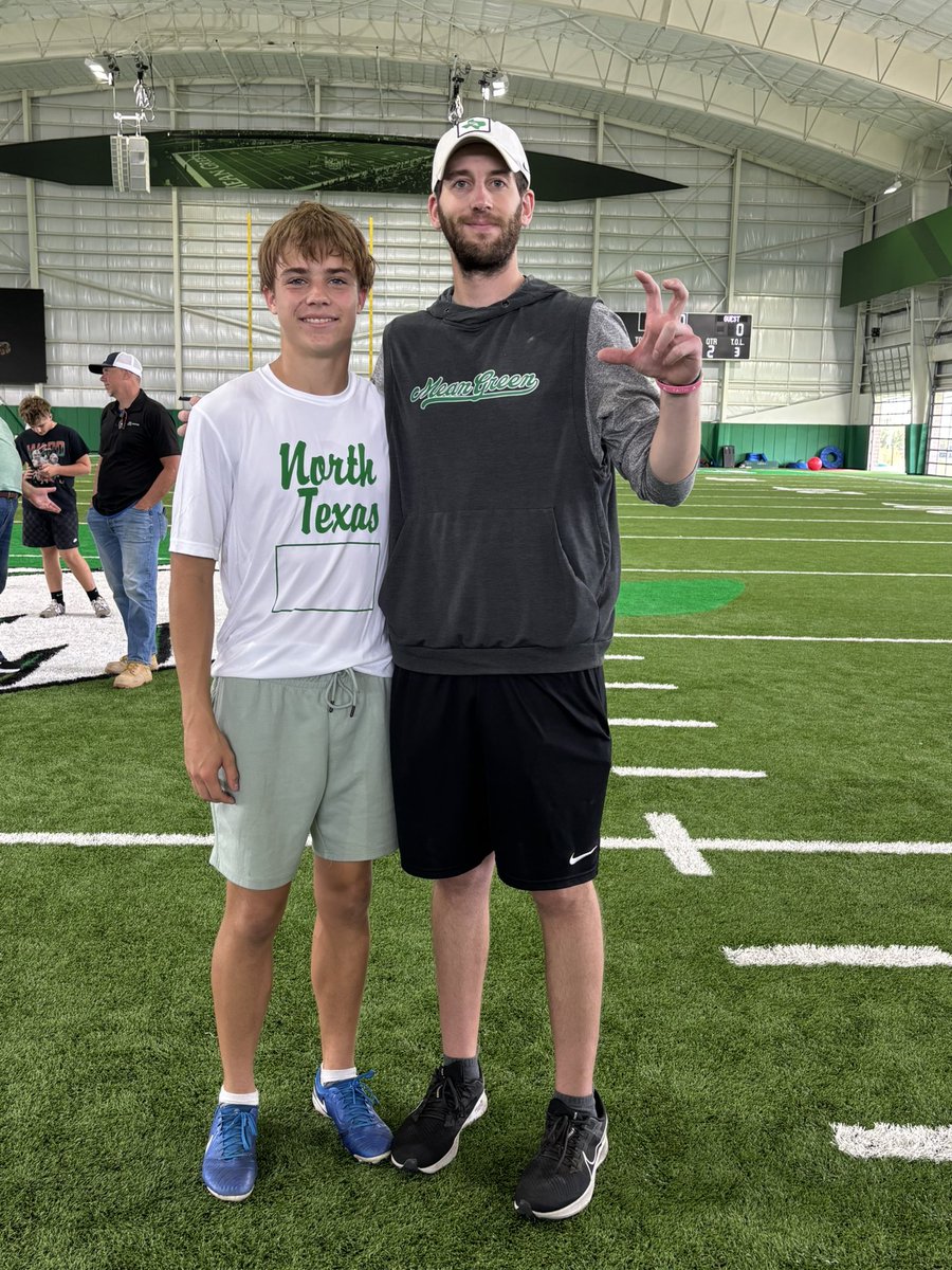 NateJCarrier3's tweet image. Thanks @CoachSvoboda and @Coach_Conwell for the invite to @MeanGreenFB specialist camp. I enjoyed competing against some great kickers and punters today. 馃
@CyRanchFB
@WRAB50 @Coach_Ware @CoachScottTX @CMKicking @CodyMandell_