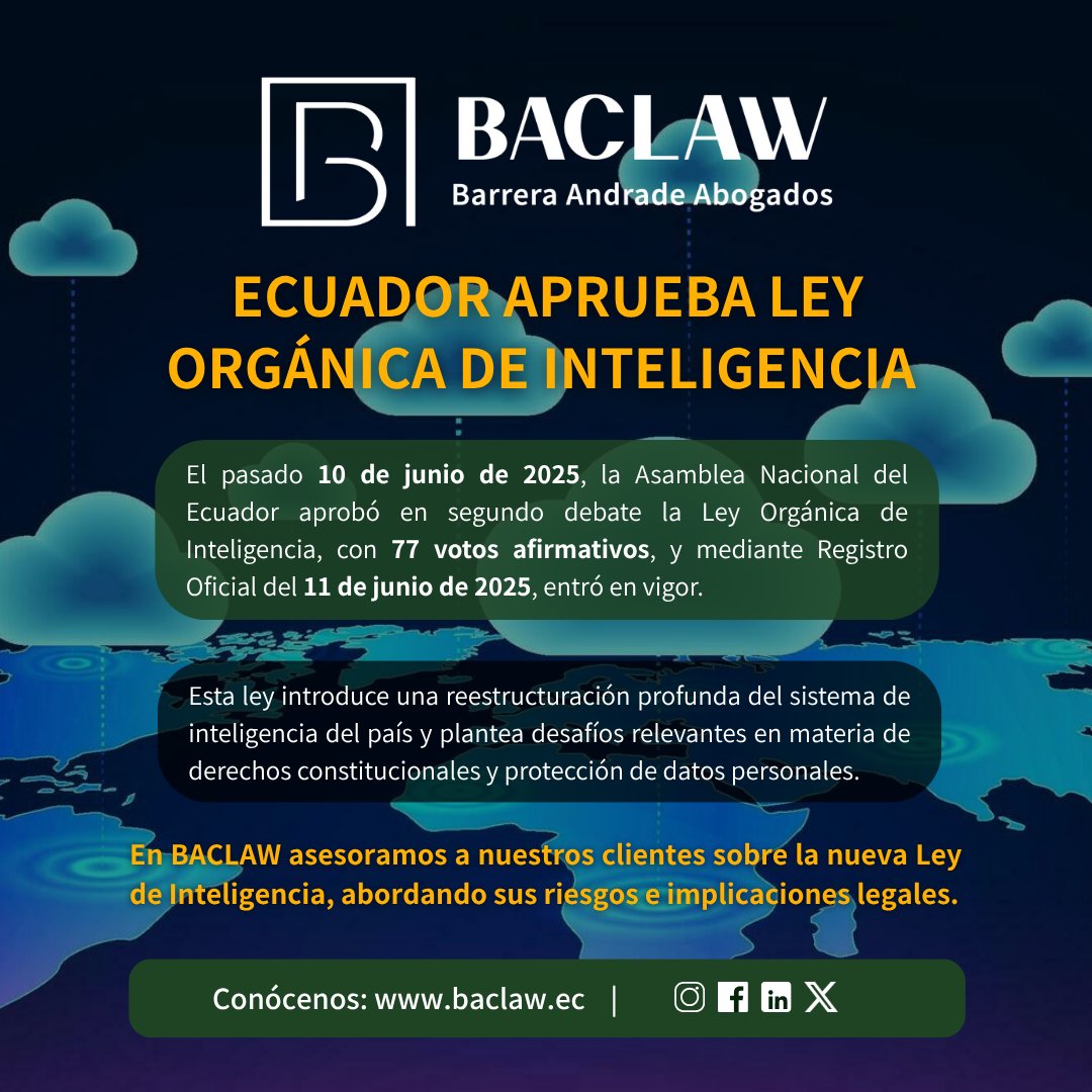 🔍 #AnálisisLegal | Ley Orgánica de Inteligencia