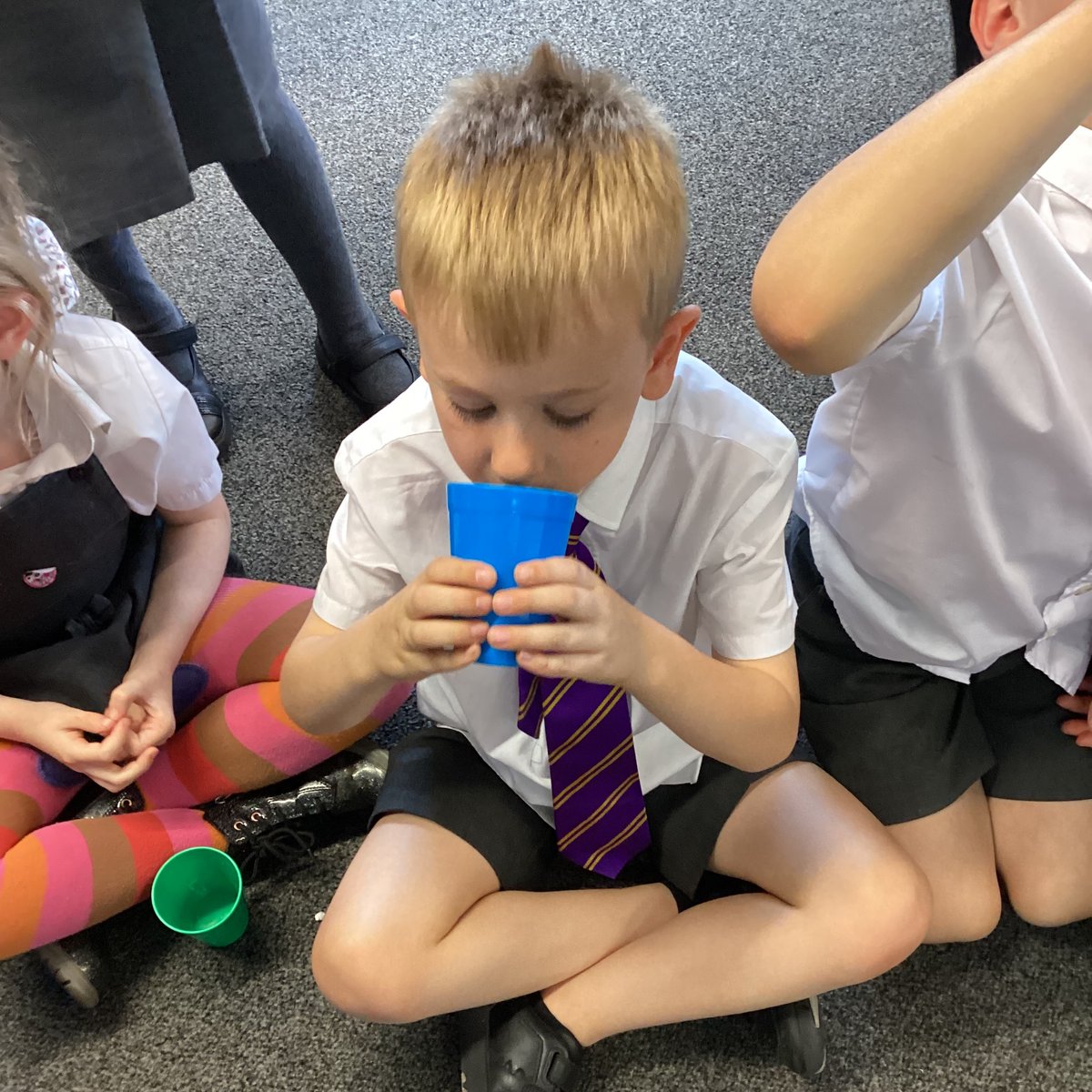 SSSJ_RISE's tweet image. Class 2 have had an exciting week this week. In DT, the children made smoothies, learning to prepare fruit and create their own recipes. @Rise_MAT #flourishandsucceed #designtechnology #smoothies #year1dt #HealthyEating