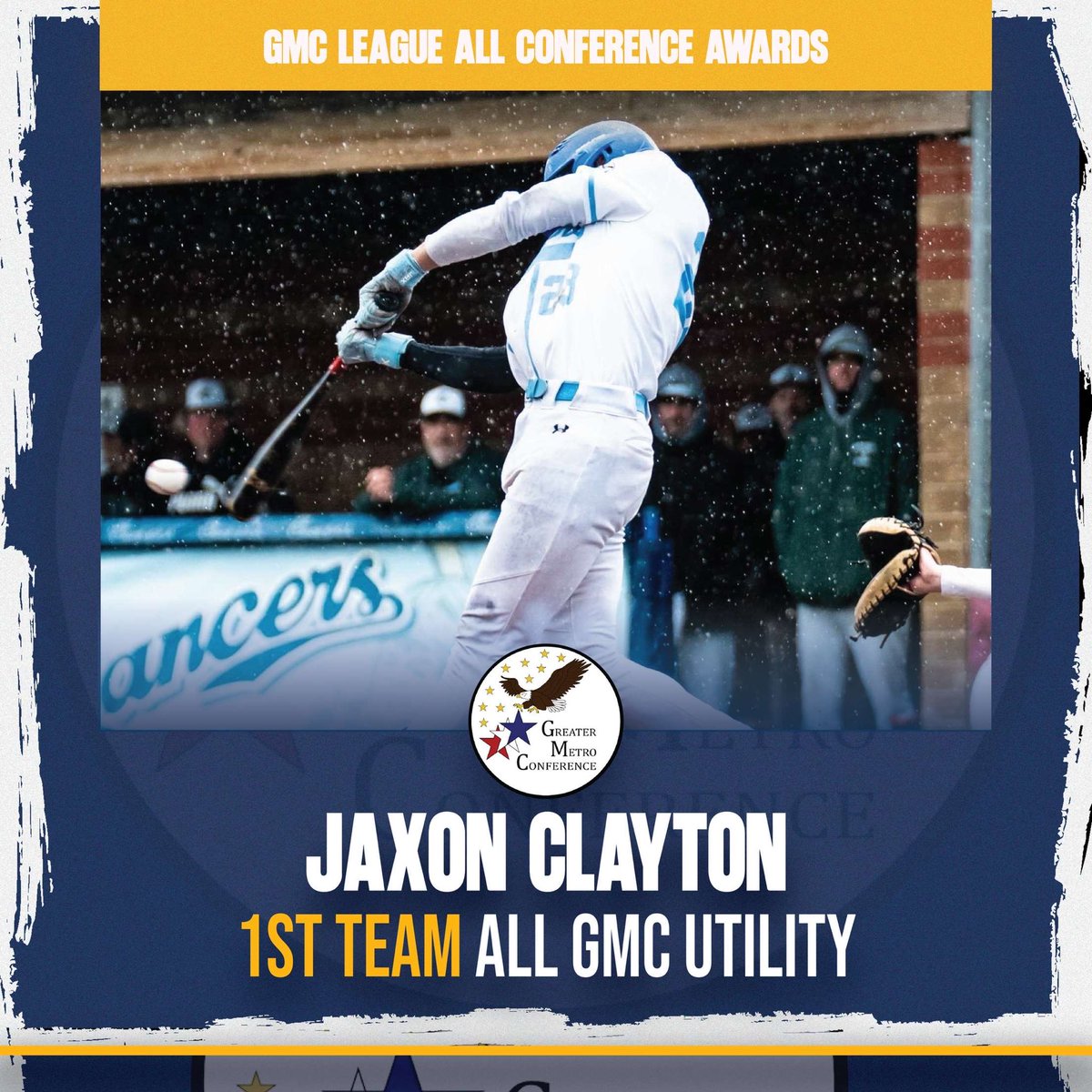 Huge Congratulations to our two senior captains on receiving 1st Team All Greater Metro Conference! 

(unanimous) INF <a href="/Bigler_Braylan2/">Braylan Bigler</a> 
Utility <a href="/jaxonclayton1/">Jaxon Clayton</a>