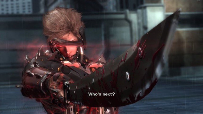 sleepydeus's tweet photo. I gave Metal Gear Rising: Revengeance a 4.5 star review.
#GGreviews
https://t.co/GLZikDBa3N https://t.co/5PVFt2WQhl