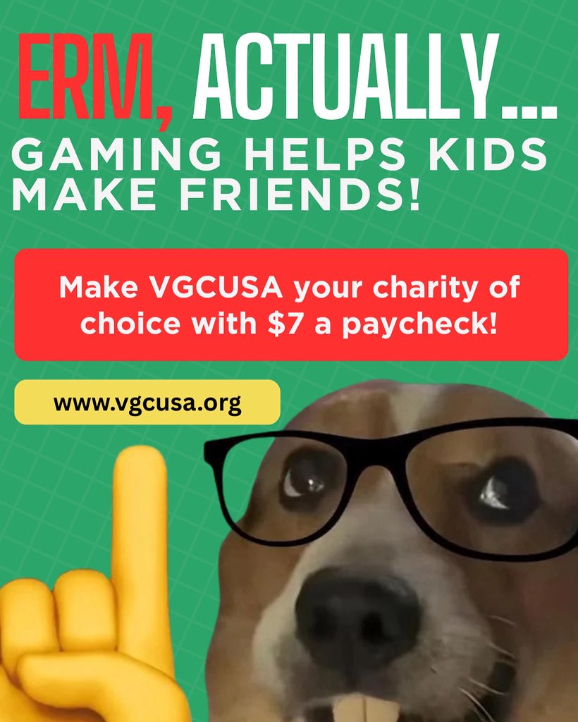 I’m just saying $7 is $7. donate.tiltify.com/a5d850bf-9e0b-… #gaming #friends #life #RethinkTheGame #vgcusa #Brainrot <a href="/Mattel/">MATTEL</a> <a href="/LANFESTgames/">LANFEST</a>