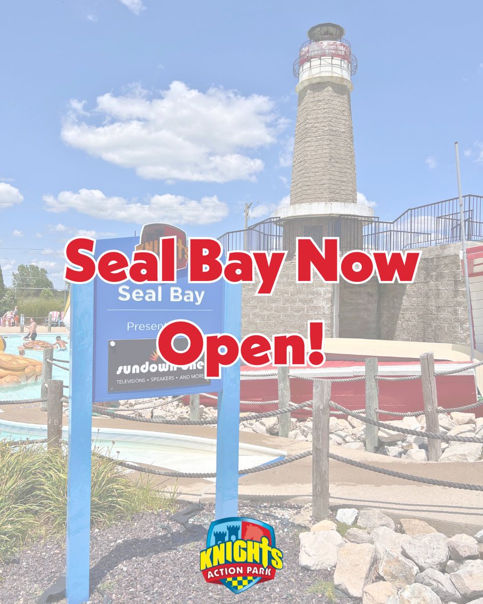 Seal Bay is back!! We appreciate everyone who stayed patient during this attraction closer. We know this is one of the main areas for younger children and we are very excited it is open and ready for your kiddos to swim in! We can't wait to see you!