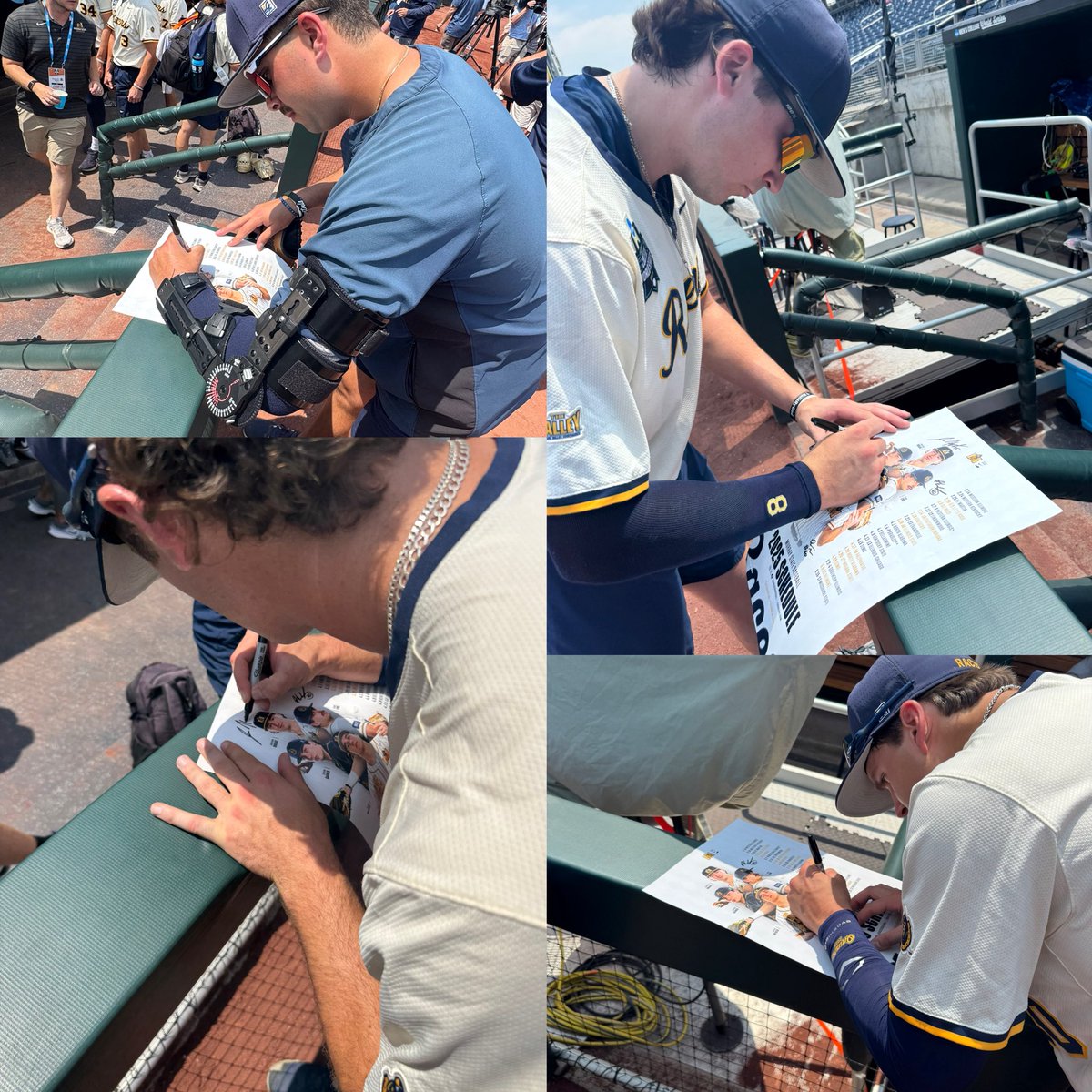 Micah Beutell (@micah_cbc) on Twitter photo Proud to own the only autographed <a href="/RacersBaseball/">Murray State Baseball</a> poster in Omaha.
Anyone here want to own a piece of history? Proud to own the only autographed <a href="/RacersBaseball/">Murray State Baseball</a> poster in Omaha.
Anyone here want to own a piece of history?