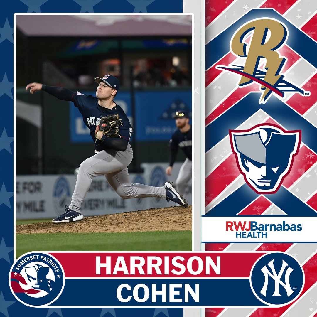 Somerset Patriots (@sompatriots) on Twitter photo The <a href="/Yankees/">New York Yankees</a> have announced the following roster moves:
🔹Harrison Cohen – Transferred Somerset to Scranton
🔹Bailey Dees – Transferred Hudson Valley to Somerset The <a href="/Yankees/">New York Yankees</a> have announced the following roster moves:
🔹Harrison Cohen – Transferred Somerset to Scranton
🔹Bailey Dees – Transferred Hudson Valley to Somerset