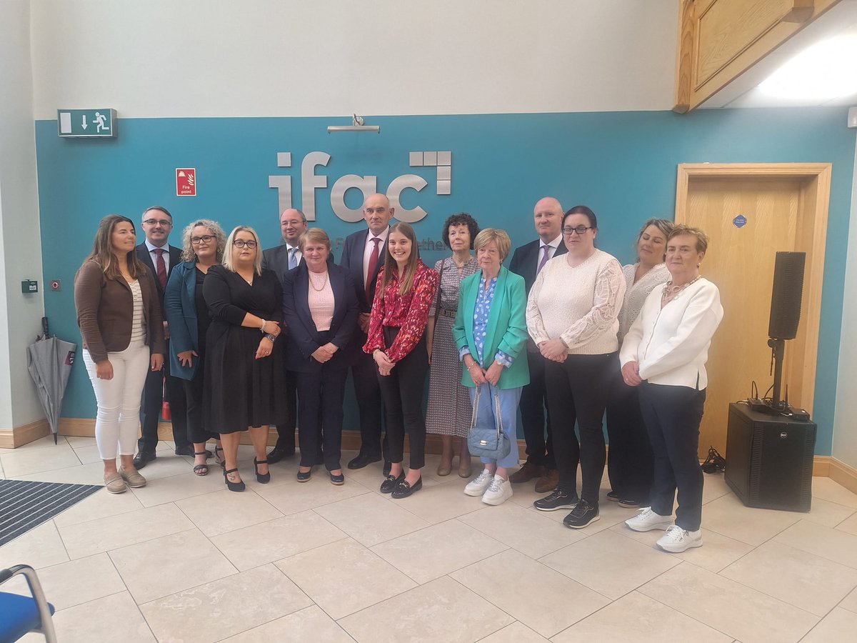 AliceDoyleIFA's tweet image. Congratulations to IFAC Enniscorthy on the official opening of their new premises today.
#IFAmedia