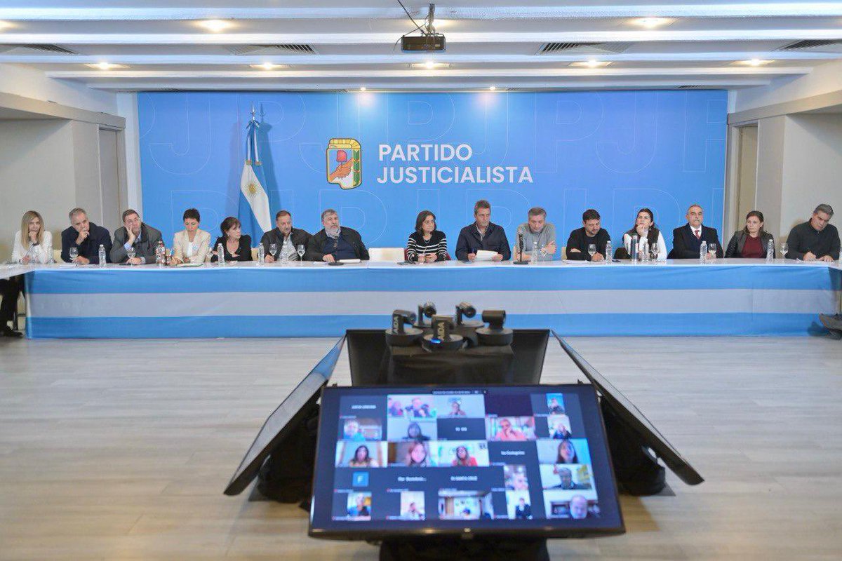 El peronismo unido en defensa de Cristina.