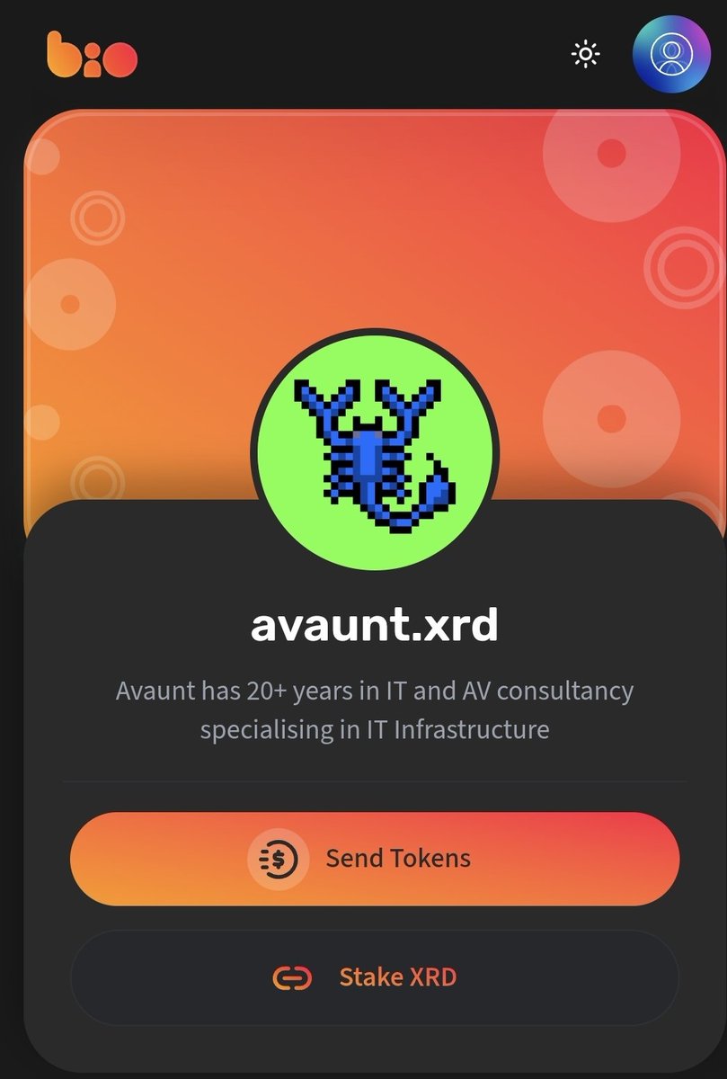 a_vaunt's tweet image. Check me out on @XRDbio