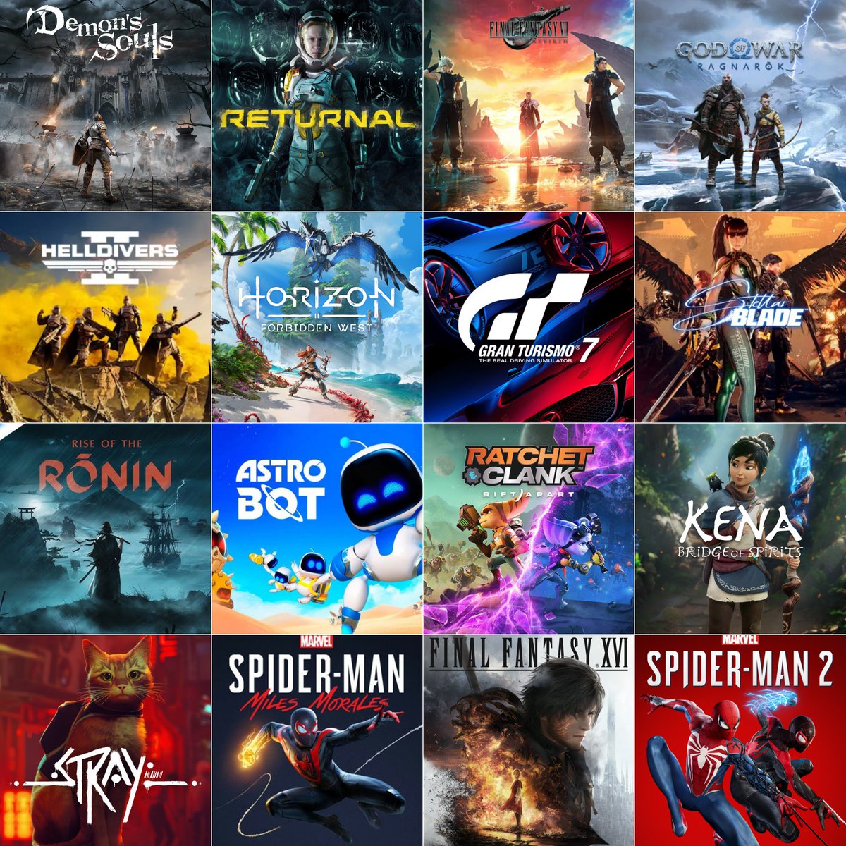 It's been 5 years since the ps5 has been revealed to the public

What has been your favourite Playstation console exclusive game that came to the ps5?